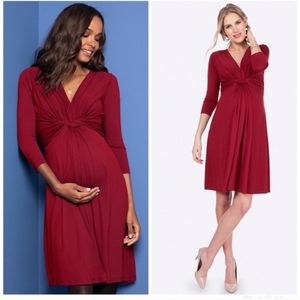 Claret long sleeved Seraphine dress